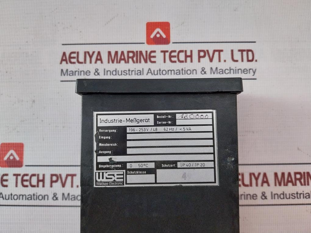 Waldsee Electronic 130000 Industrial Measuring Device 230Vac 24V Ip40/Ip20