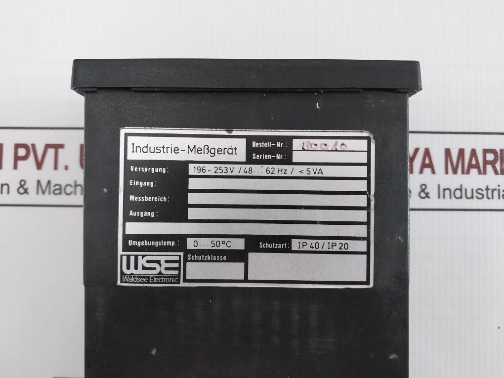 Waldsee Electronic 130010 Digital Industrial Measuring Device 24V