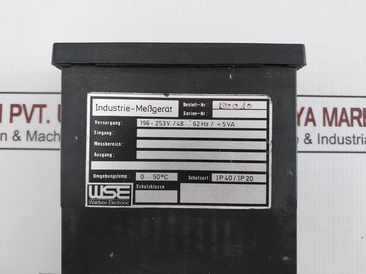Waldsee Electronic 130010 Digital Industrial Measuring Device 24V