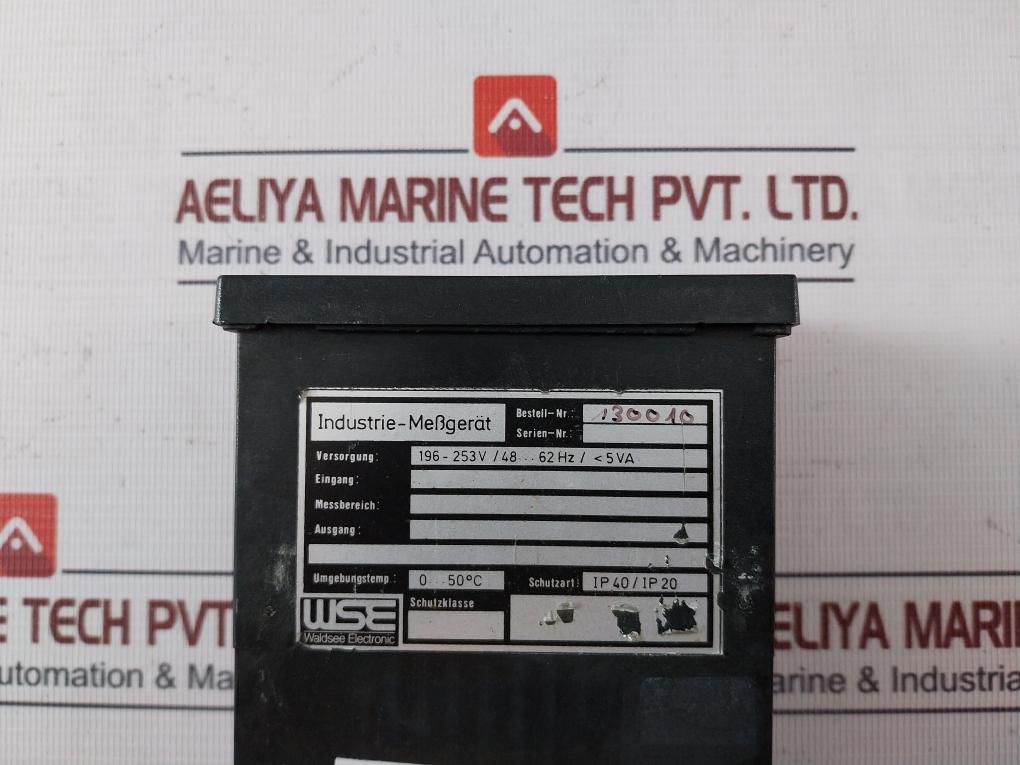 Waldsee Electronic 130010 Digital Industrial Measuring Device 5Va