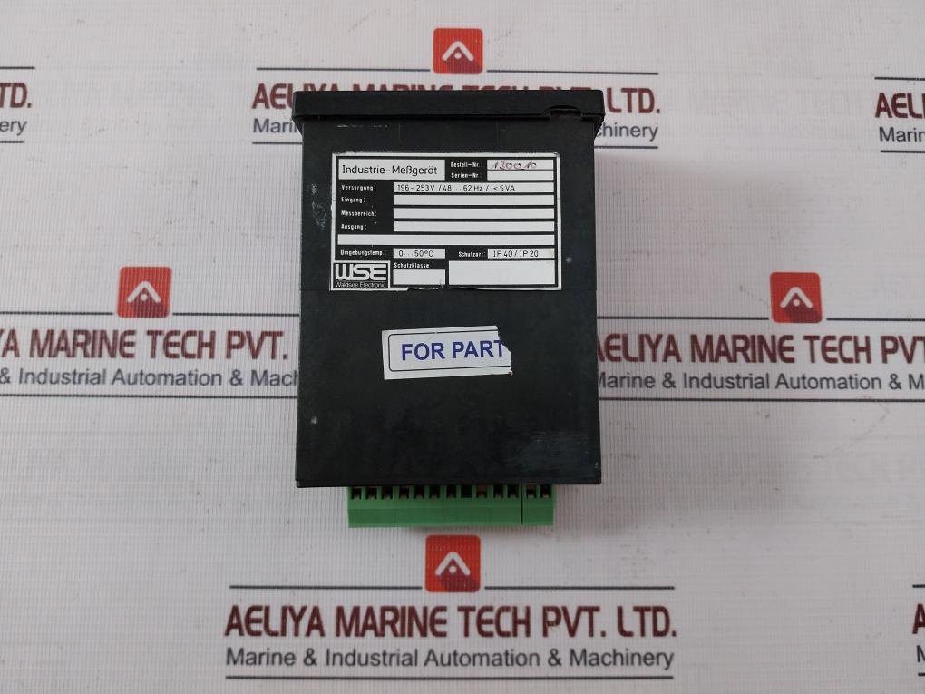 Waldsee Electronic 130010 Industrial Measuring Device 230Vac 24V