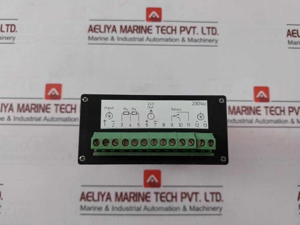 Waldsee Electronic 130010 Panel Display Industrial Measuring Device 24V 230Vac