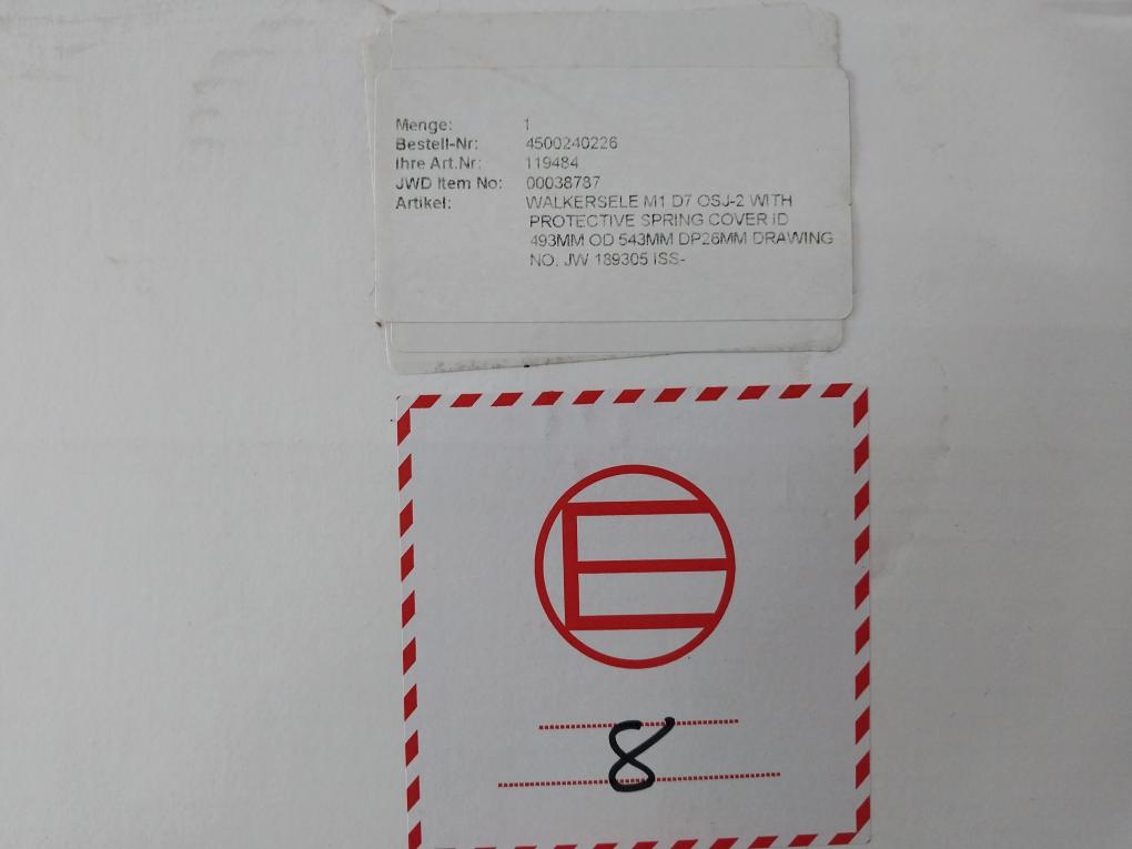 Walkersele Osj-2 On-site Joining Radial Rotary Shaft Seal Set 21209522, 00038787