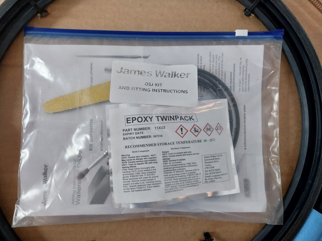 Walkersele Osj-2 On-site Joining Radial Rotary Shaft Seal Set 21209522, 00038787