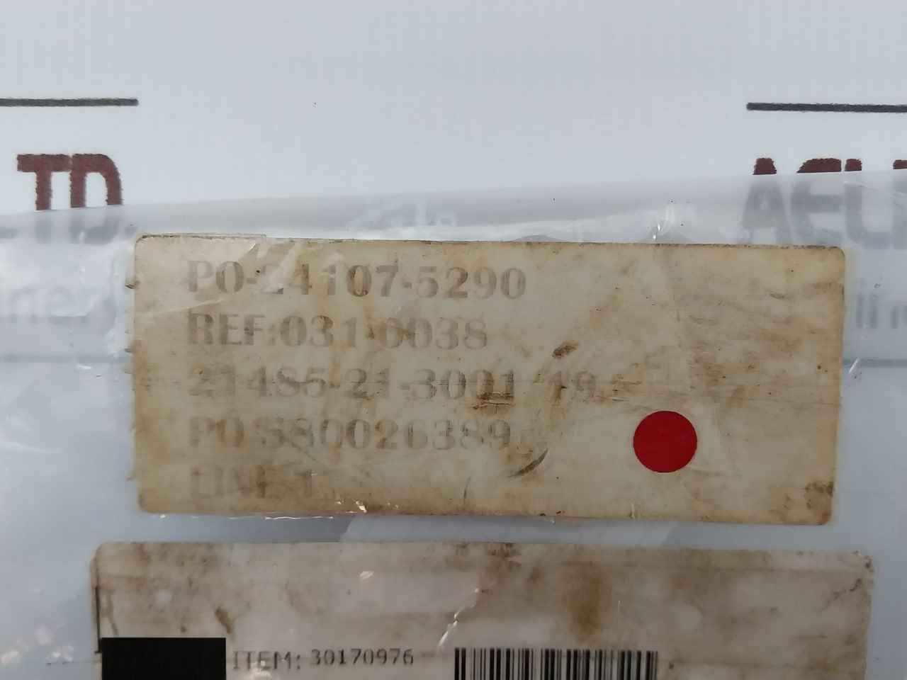 Wampfler 031-0038 Damper For Top Rack Arm (Tra)