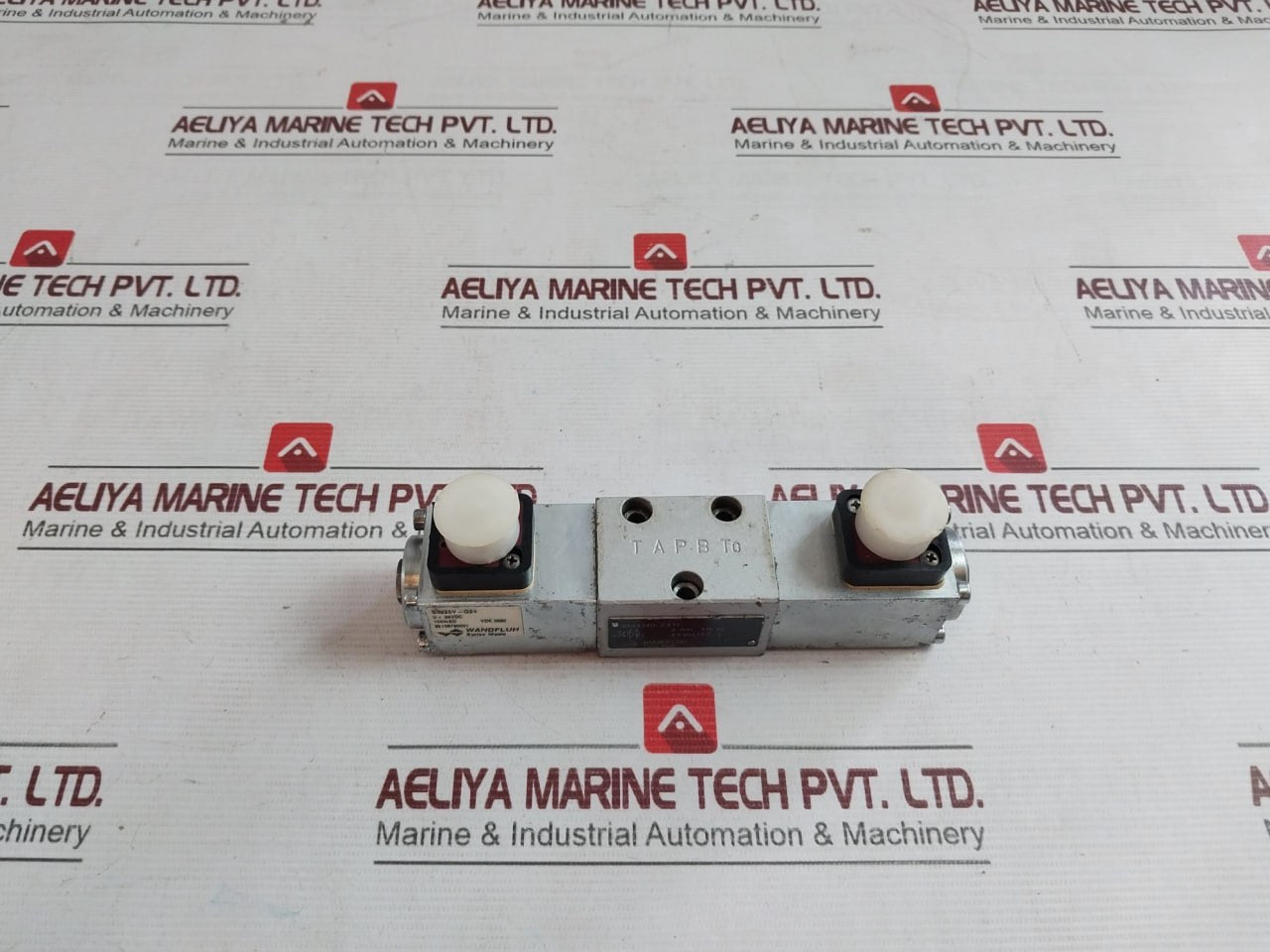 Wandfluh Bm4J40-z311 Hydraulic Solenoid Valve 315 Bar 24Vdc Vde 0580