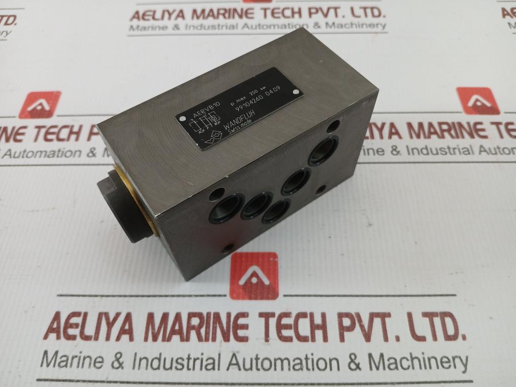Wandfluh Hydraulic Pressure Relief Valve Aervb10 250Bar
