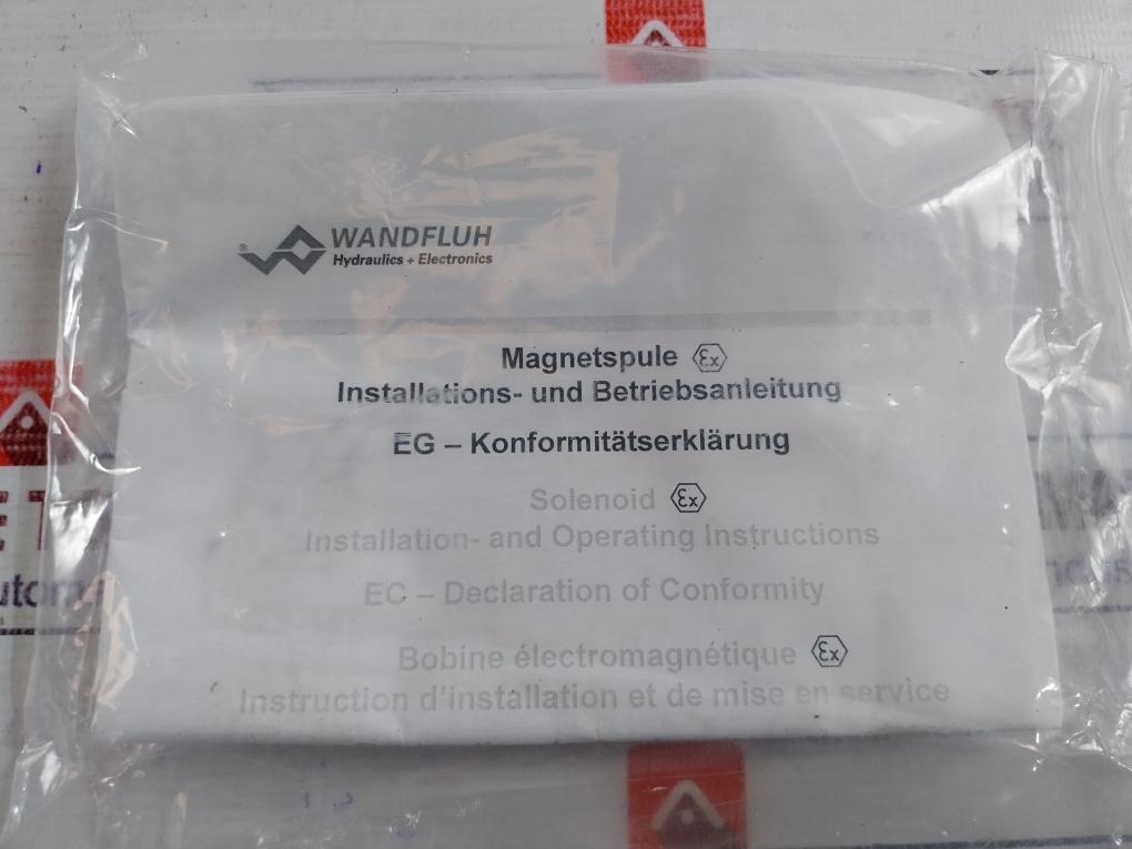 Wandfluh MKY45/18X60-G24/L15 Solenoid Coil 24 VDC IP67 15W