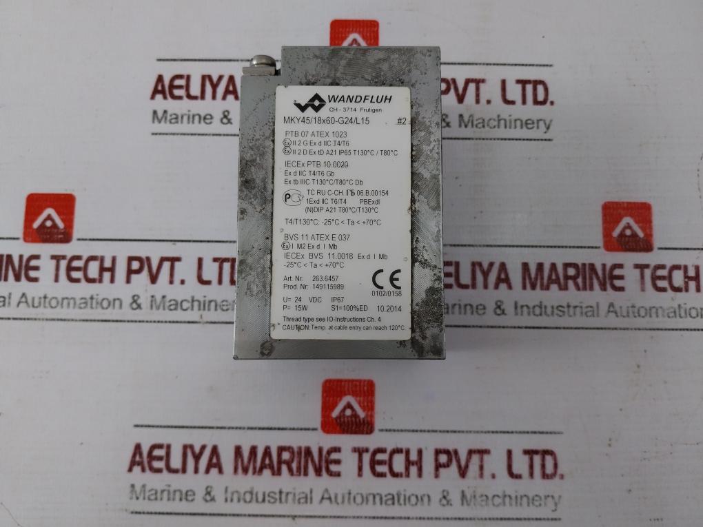 Wandfluh Mky45/18X60-g24/L15 Solenoid Valve 149115989