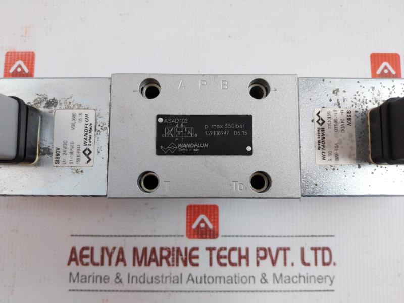 Wandfluh Pressure Control Valve 350 Bar As4D102