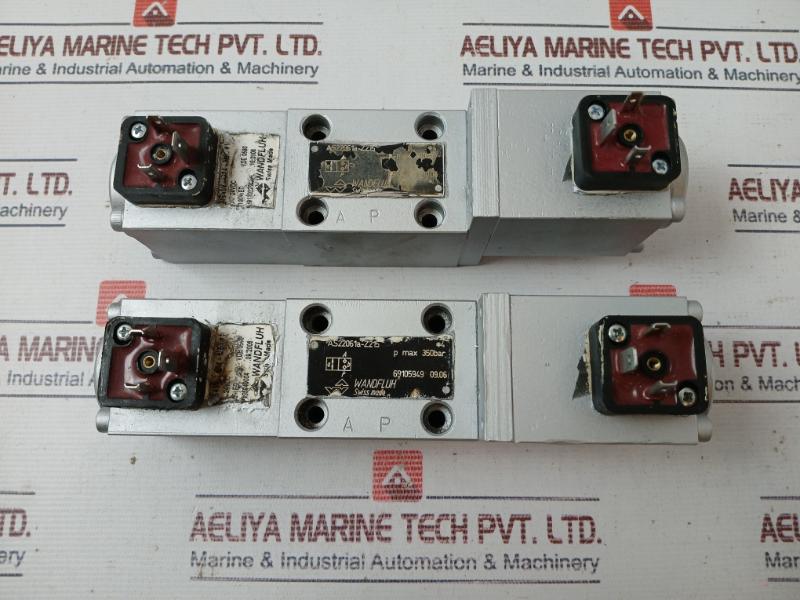 Wandfluh Sis45V-g24-m64 Elektromagnet Ventil 24Vdc 350Bar 69105949