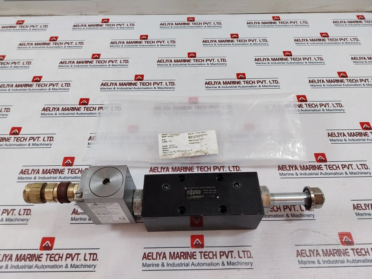 Wandfluh Mky45/18X60-g24/L15 Solenoid Valve 24Vdc Ip67