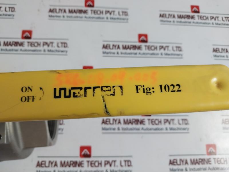 Warren Cf8m 1000wog Ball Valve Dn65 Stainless Steel