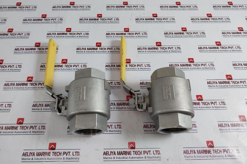 Warren Cf8m 1000wog Ball Valve Dn65 Stainless Steel