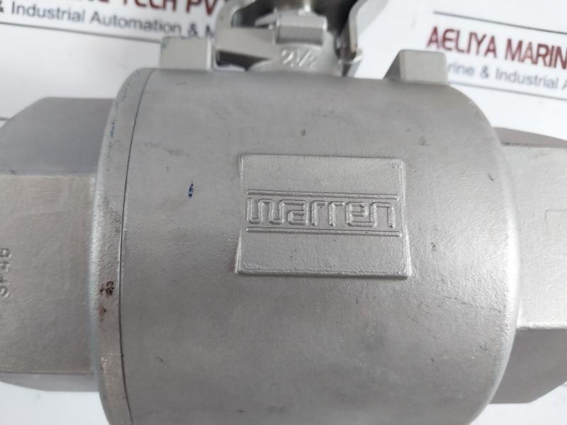 Warren Cf8m 1000wog Ball Valve Dn65 Stainless Steel