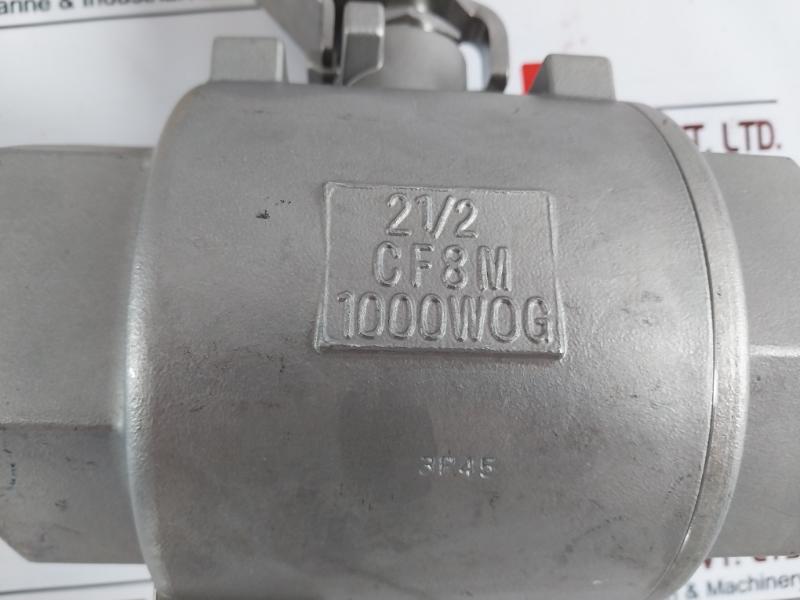 Warren Cf8m 1000wog Ball Valve Dn65 Stainless Steel