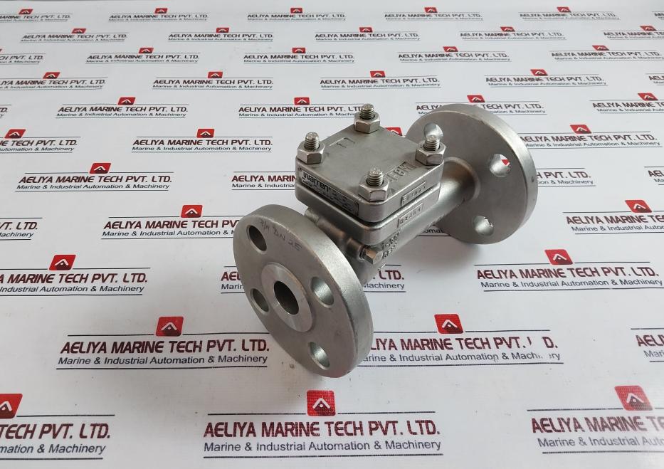Warren Sw-ch Stainless Steel Swing Check Valve 4 Bolt Flanged End Dn 25
