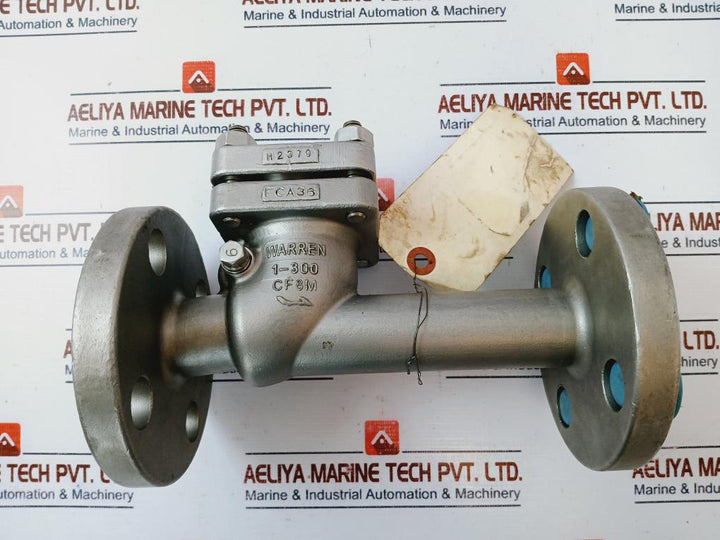 Warren SW-CH Stainless Steel Swing Check Valve DN25 Body CF8M Class 300 Size: 1
