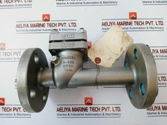 Warren SW-CH Stainless Steel Swing Check Valve DN25 Body CF8M Class 300 Size: 1