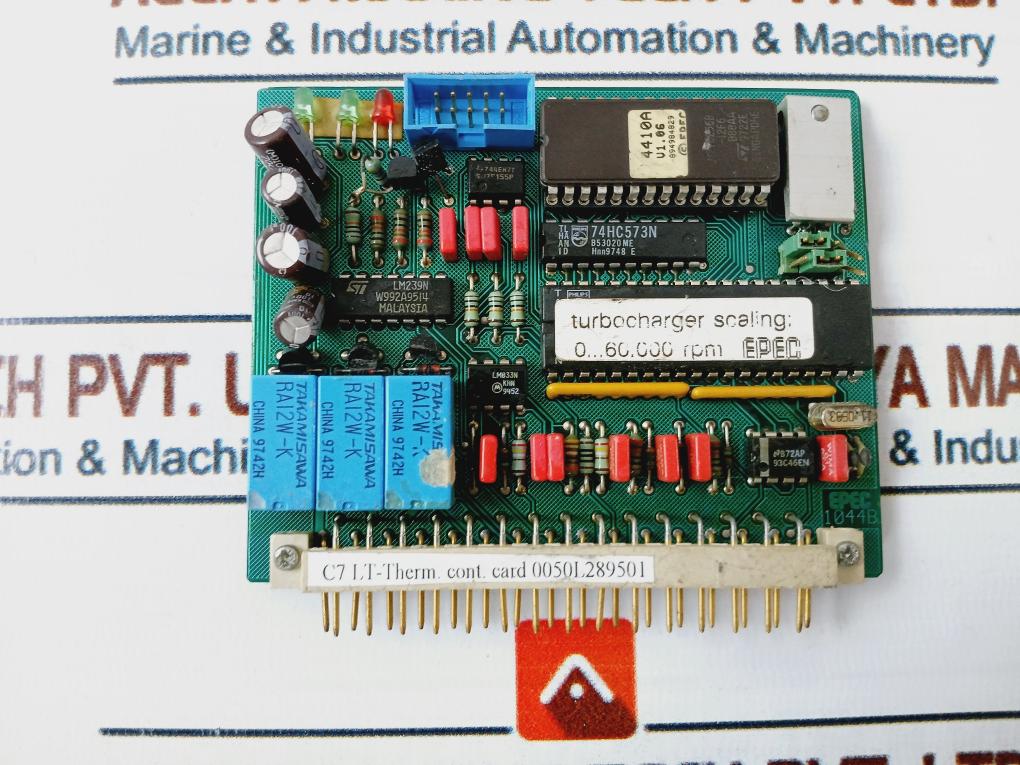 Wartsila 0050L289501 C7 Lt-therm. Control Card