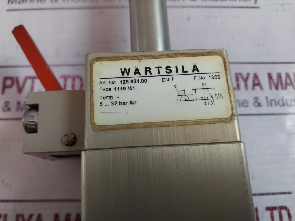 Wartsila 1116/41 Solenoid Valve 126.664.00