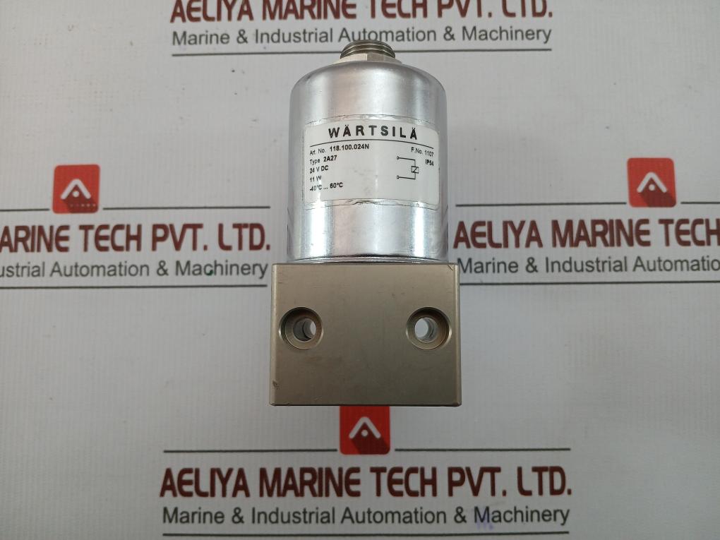 118.100.024N 3/2-way Solenoid Valve Wartsila 24V Dc