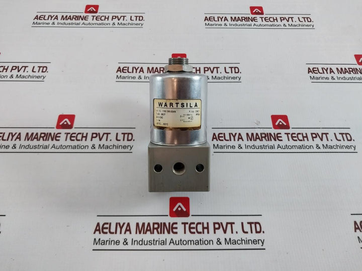 Wartsila 118.156.024N Solenoid Valve 2E27, 114.423.00 1557/41 Ip54 24Vdc 0-32Bar