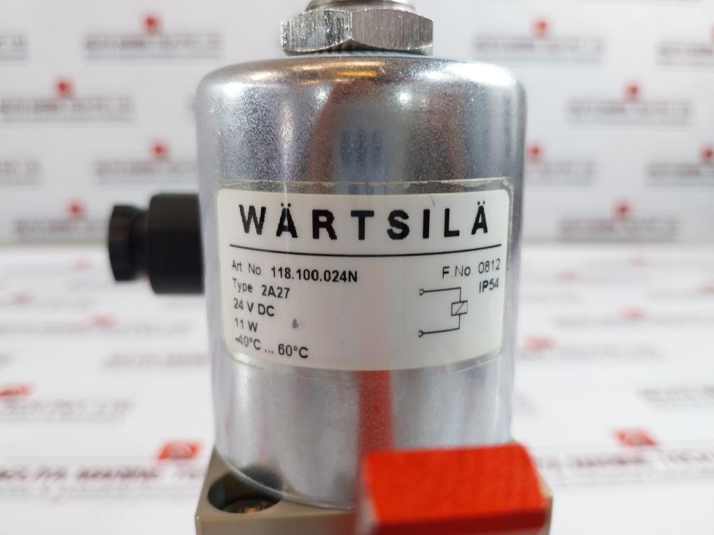 Wartsila 126.664.00 Solenoid Valve 24v Dc 11w 5 To 32 Bar