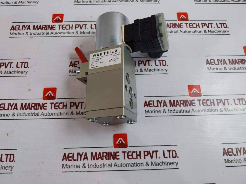 Wartsila 126.664.00 Solenoid Valve 24v Dc 11w 5 To 32 Bar