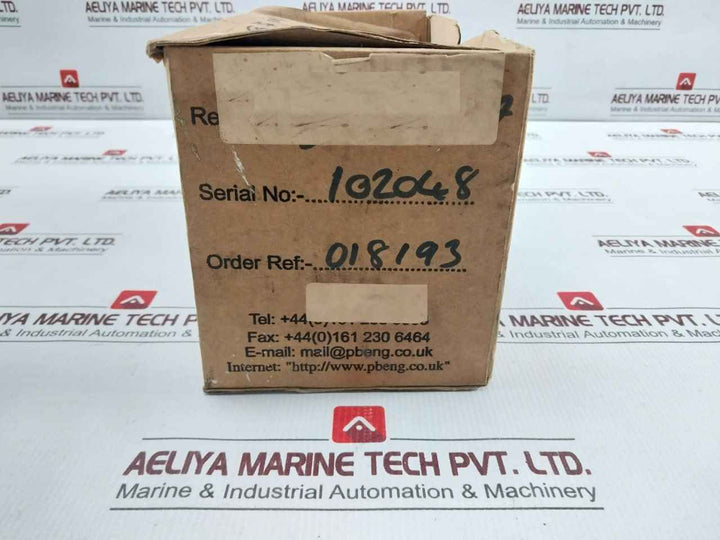 Wartsila 15/1A Amp Micromotor With A Protection Relay 80-270V
