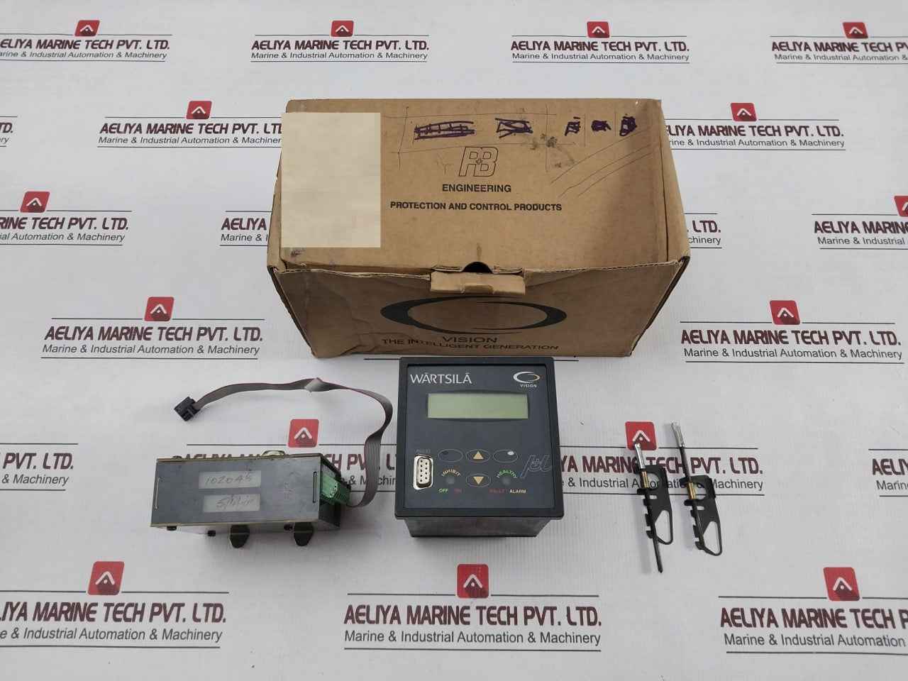 Wartsila 15/1A Amp Micromotor With A Protection Relay 80-270V