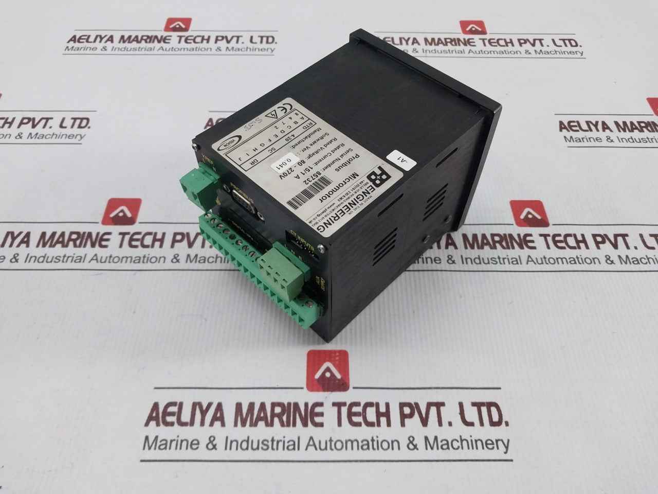 Wartsila 15/1A Amp Micromotor With A Protection Relay 80-270V