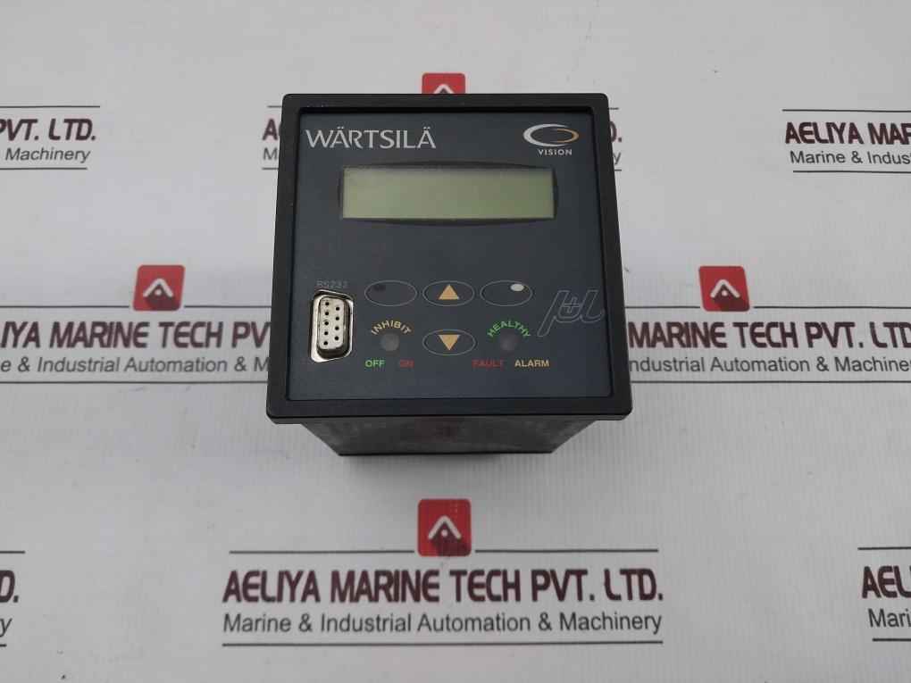 Wartsila 15/1A Amp Micromotor With A Protection Relay 80-270V