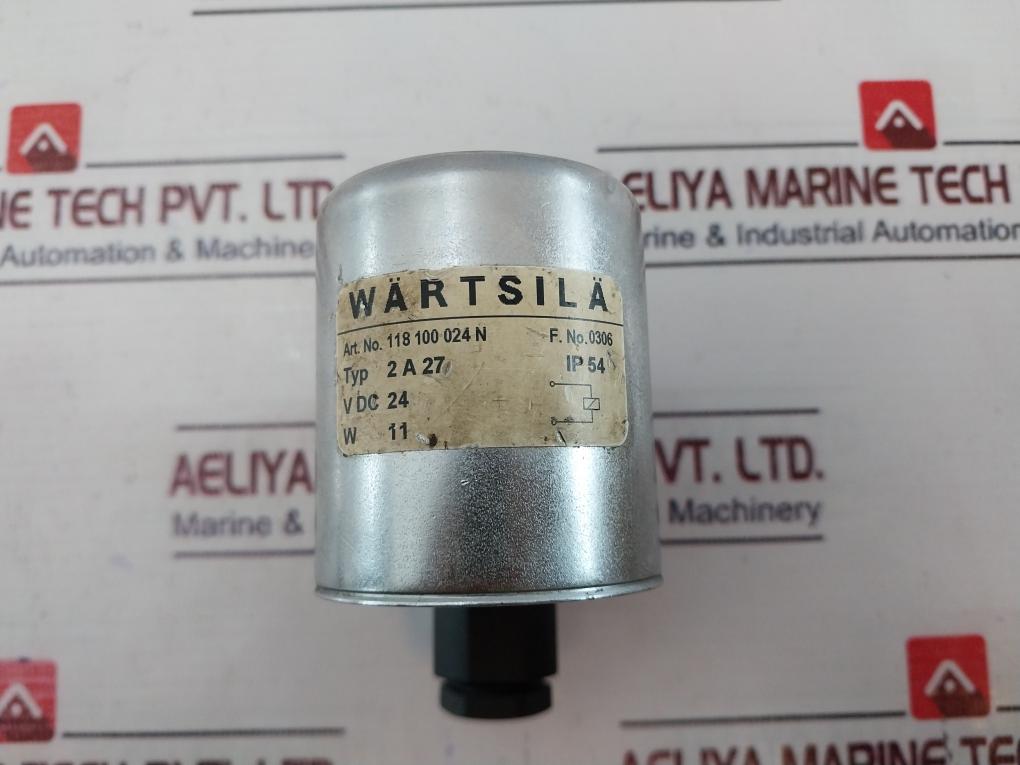 Wartsila 2A27 Solenoid Valve Coil 118 100 024 N