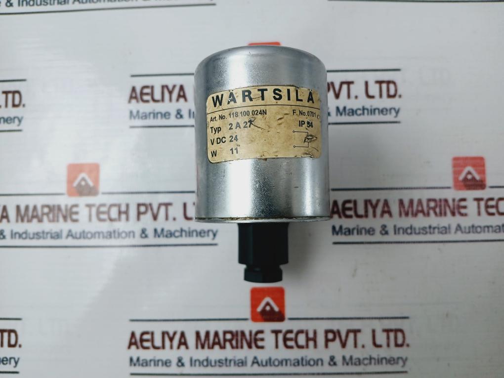 Wartsila 2A27 Solenoid Valve Coil 118 100 024N