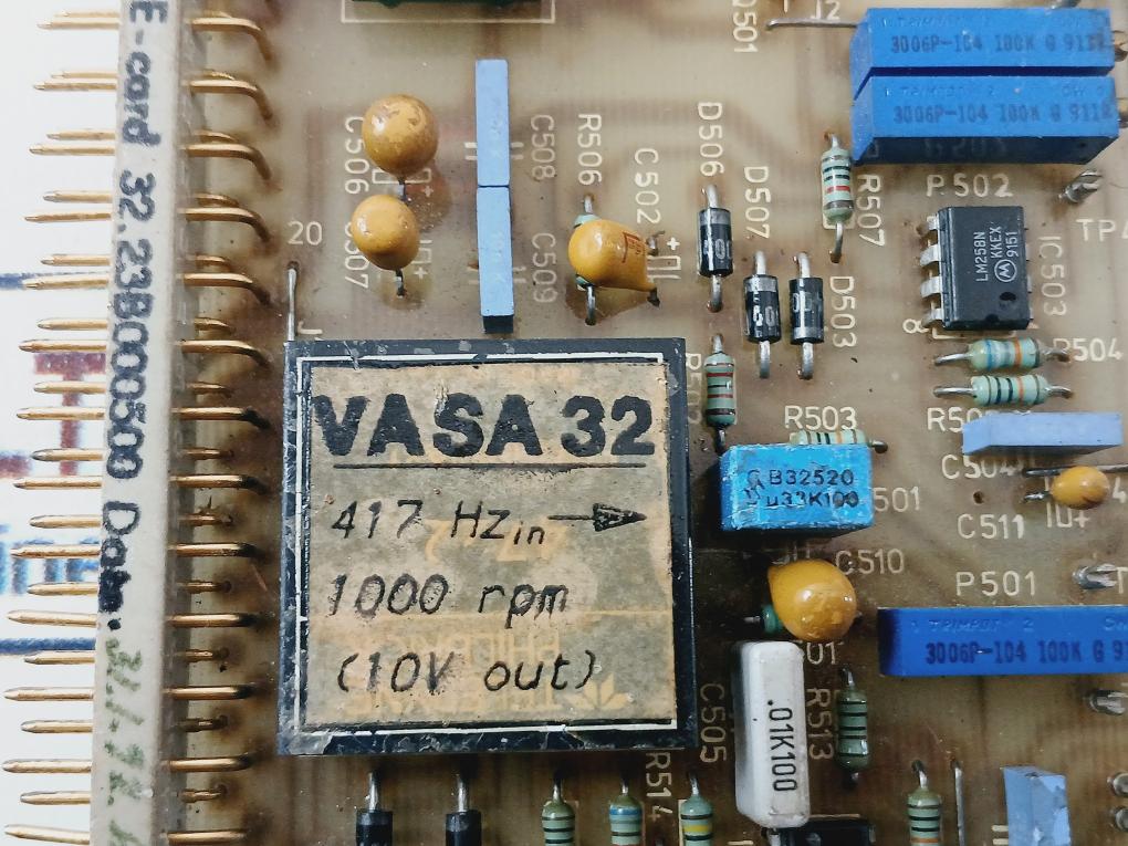 Wartsila 2V72H114 Printed Circuit Board Rev 2