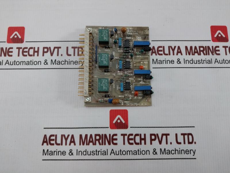 Relay Card Rev-2 Wartsila 3V72H115