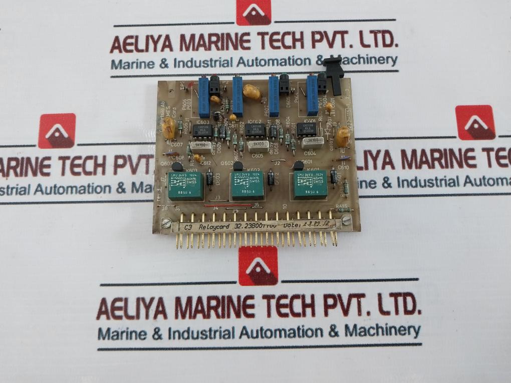 Wartsila 3V72H115-1--2--3 Relay Card