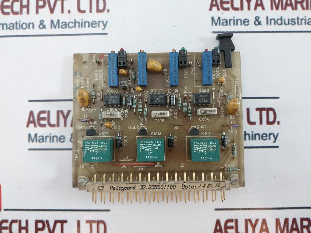 Wartsila 3V72H115-1--2--3 Relay Card