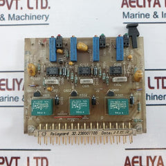 Wartsila 3V72H115-1--2--3 Relay Card