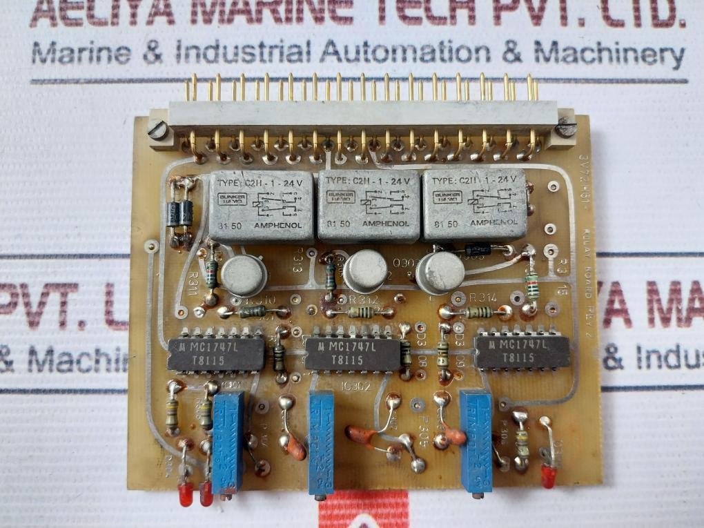 Wartsila 3V72H61 Relay Board Rev 2