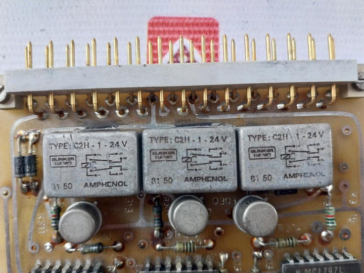 Wartsila 3V72H61 Relay Board Rev 2