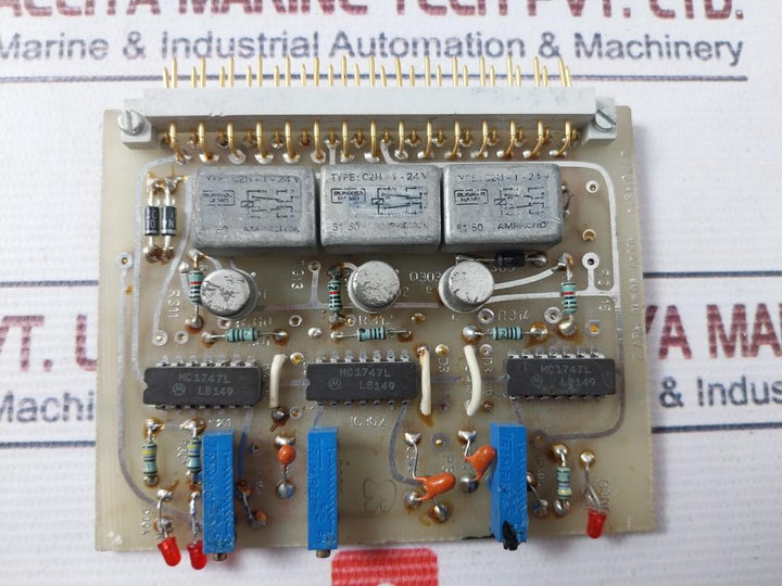 Wartsila 3V72H61 Relay Circuit Board Rev 2