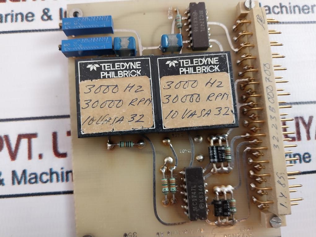 Wartsila 3V72H66 Tc-board Rev: 1