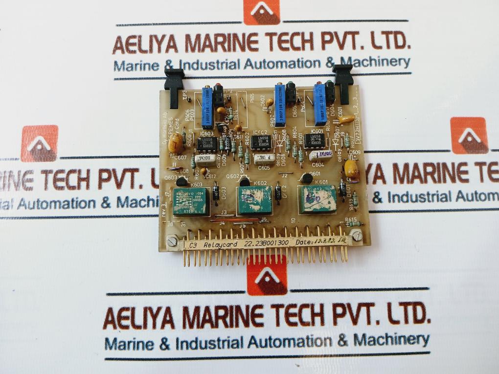 Wartsila 3V72H115 C3 Relay Card 22.23B001300