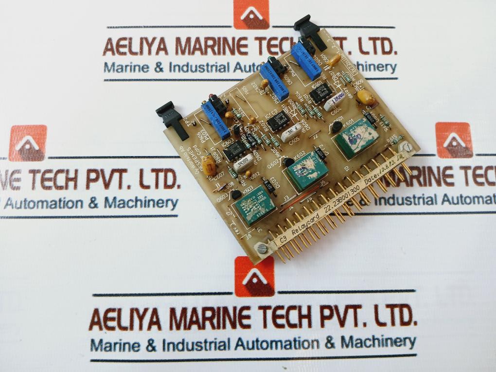Wartsila 3V72H115 C3 Relay Card 22.23B001300