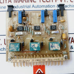 Wartsila 3V72H115 C3 Relay Card 22.23B001300