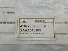 41072955 Valve Actuator Replacement Seal And Repair Set Wartsila