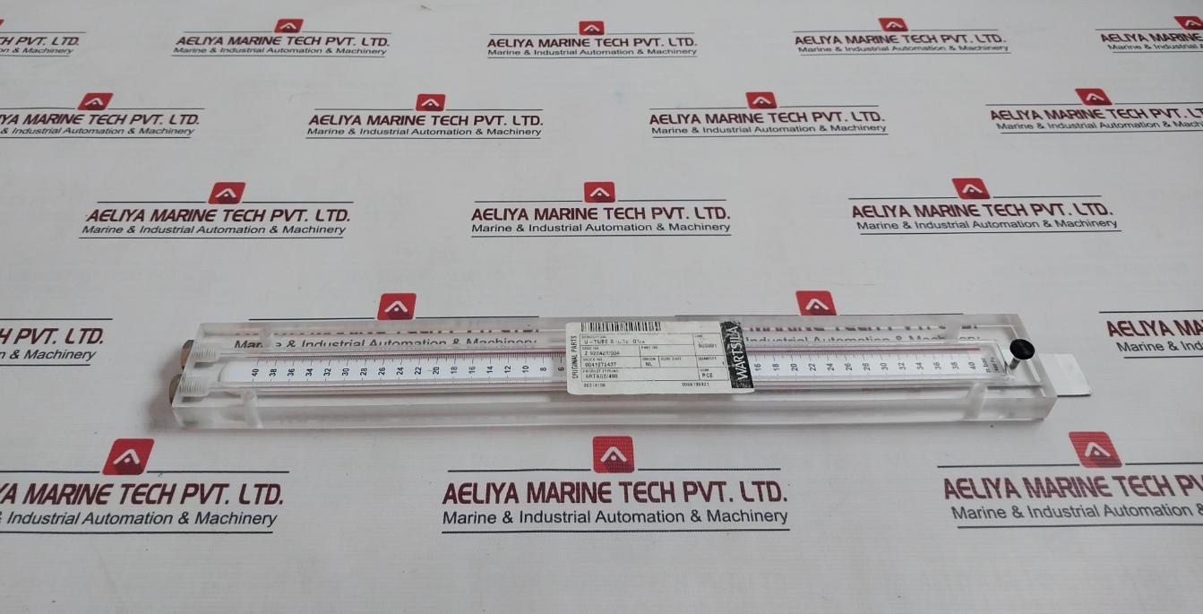Wartsila 6Rta62/490 U-tube Gauge G1/4 40-0-40 M Bar X100 Pa