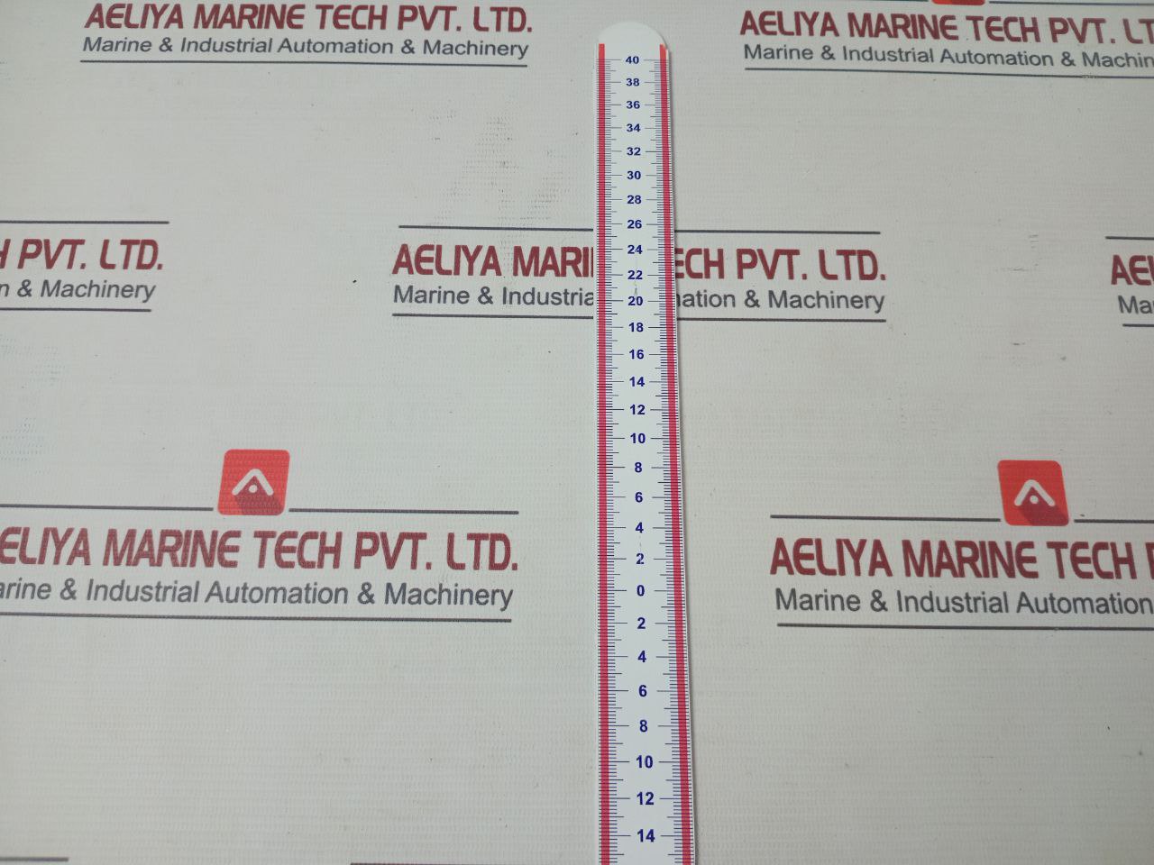 Wartsila 6Rta62/490 U-tube Gauge G1/4 40-0-40 M Bar X100 Pa